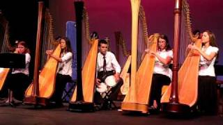 Fireflies by Owl City on 5 harps [upl. by Knighton]