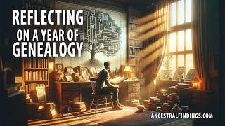 Reflecting on a Year of Genealogy  Ancestral Findings Podcast [upl. by Shaun]