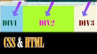 Align one or more div in one Row in CSS  Two div in same line CSS [upl. by Chrisman513]