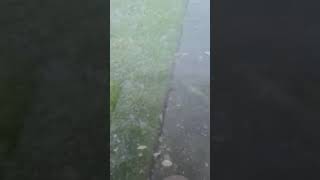 Hail storm in Richmond Hill GA United States georgia [upl. by Alvina]