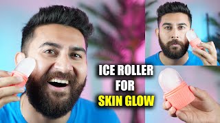 Ice Roller For Glowing amp Clear Skin  Benefits of Ice Roller For FACE  MEN SKINCARE TIPS  DSBOSSKO [upl. by Dicks]