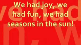 westlife Seasons in the sun karaoke [upl. by Etnoj]