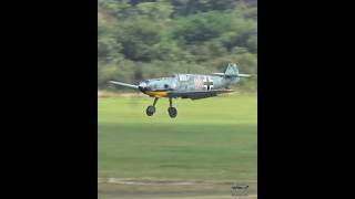 Messerschmitt Bf 109 quotEmilquot landing bf109 messerschmitt luftwaffe [upl. by Cosma]