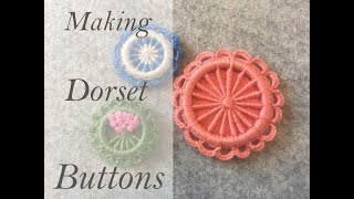 Making Dorset Buttons To Accent Your Art Quilts Journals Needle Books Etc [upl. by Zebedee]