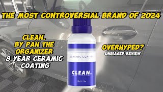 NEW🔥 CLEAN BY PAN THE ORGANIZER 8 YEAR CERAMIC COATING REVIEW Testing on a 2025 BMW X5 detailing [upl. by Nyllaf329]