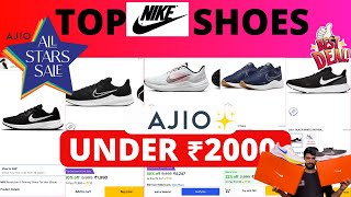 Nike Shoes in Ajio All Star Sales  Best Nike Shoes under 2000 [upl. by Omle]