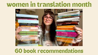 women in translation month 60 book recommendations for WITMonth📚🙇🏻‍♀️ [upl. by Norene]