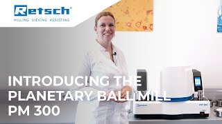 Planetary Ball Mill PM300  Introduction RETSCH [upl. by Bolanger]