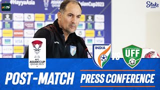 AFC Asian Cup 2023  India Vs Uzbekistan postmatch Igor Stimac Press Conference [upl. by Htidirrem]