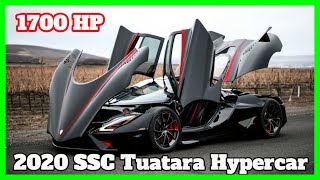 2020 SSC Tuatara Hypercar Debuts With 1750 HP [upl. by Napoleon]