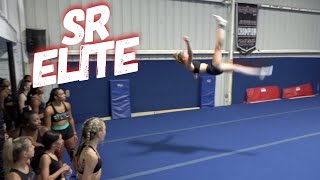 Cheer Extreme Senior Elite Practice July 2022 [upl. by Fellner]