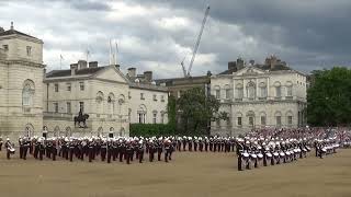 Beating Retreat 2024 Royal Marines Lilliburlero [upl. by Soutor]