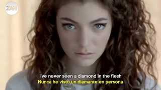 Royals Lorde Official Video Subtitulado en Español y ingles [upl. by Moneta133]