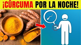 ¡LOS DOCTORES NO QUIEREN QUE LO SEPAS Toma Agua de Cúrcuma Antes de dormir [upl. by Pooh]