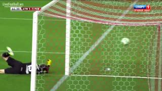 Neymar goal vs Atletico Madrid 2013 Super copa [upl. by Methuselah670]