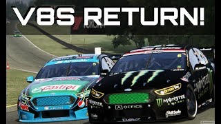 SO GOOD YOULL NEED AN INHALER RNR V8 Supercars Race  Road Atlanta in Assetto Corsa [upl. by Latoye]