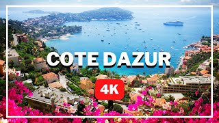 Cote Dazur 4K UHD  Cote Dazur France 4K  Cote Dazur 4K Video  Cinematic Travel Video [upl. by Welby]