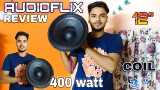 Audioflix 12 inch 400 watt speaker price and unboxing  brand ati pro 🔥 [upl. by Gustavo563]