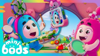 One Bod Band 🎶  Minibods  Preschool Cartoons for Toddlers [upl. by Ainekahs255]