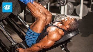 XXL Leg Workout for Mass  Lawrence Ballenger [upl. by Brine]