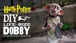 LifeSize Dobby Cardboard Cutout  Harry Potter DIY [upl. by Packton]