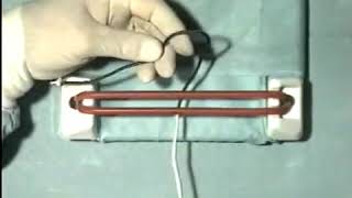 42 Onehanded Reef Knot Basic Surgery Skills [upl. by Anirres]