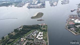 Ein kleiner Rundflug über Warnemünde und Umgebung am 29092023 [upl. by Zacharia364]