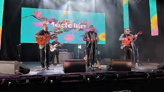 Trío Dinastía nostalgia y amor en la Noche de Son y Bolero de la Feria de las Flores [upl. by Euhc]