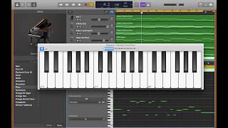 How To Make Music On Garageband Music in Garageband  Music 10 [upl. by Ellerey212]