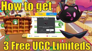 How to get WamWams for ALL FREE UGC LIMITEDS in Pancake Empire Tycoon  Tier 22  Waffle Quest [upl. by Andris419]