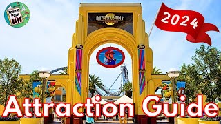 Universal Studios Japan ATTRACTION GUIDE  2024  All Rides amp Shows  Osaka Japan [upl. by Soracco94]