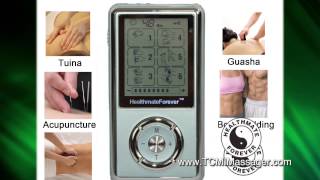 HealthmateForever professional electrical muscle nerve stimulation TENS EMS Unit Machine Devices [upl. by Ayekim]