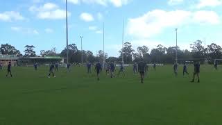 Kalamunda Bulldogs U17s vs Rockingham Sharks U17s [upl. by Aicinoid]