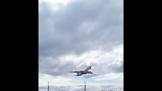 UPS 747 outbound from Anchorage Alaska [upl. by Auqkinahs880]