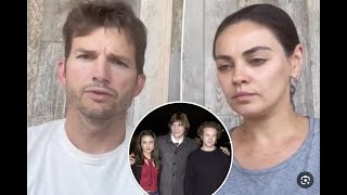 Ashton Kutcher and Mila Kunis address Danny Masterson character letters in new video [upl. by Leahcym]