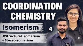 Coordination Compounds CSIRNETCoordination ChemistryIsomerismStereoisomerismStructural isomerism [upl. by Joon873]