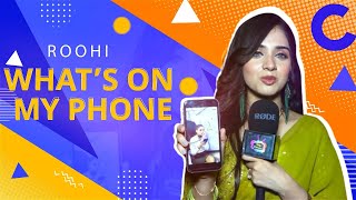 Yeh Rishta Kya Kehlata Hai Actor Pratiksha Honmukhe Ruhi के जानिए phone के राज़Exclusive [upl. by Ariaes]