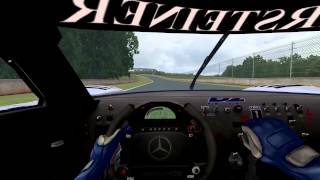 GTR 2 HD Road Atlanta MercedesBenz CLKLM onboard [upl. by Aneret626]