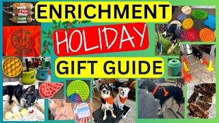 Enrichment Holiday Gift Guide for Your Dog [upl. by Godderd]