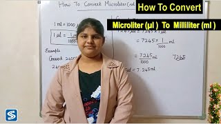 How To Convert Microliter µl  To Milliliter ml  Microliter µl  To Milliliter ml [upl. by Raab]