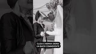 Clizia e nonna Giorgi un bacio commovente [upl. by Nnylarat]