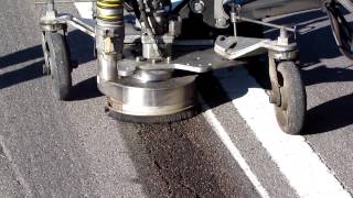 Pavement Marking Removal Equipment [upl. by Avie]