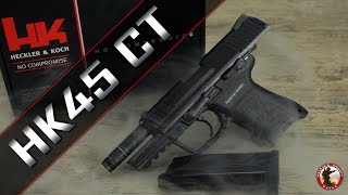 Review VFCUmarex HK45 CT Heckler amp Koch GBB  6mm Airsoft GermanDeutsch [upl. by Gilmour]