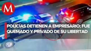 Policías de Tijuana asesinan y queman a un empresario [upl. by Caryl]