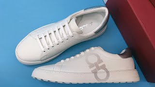 Ferragamo gancini sneaker review [upl. by Ees]