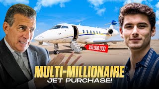 Multi MILLIONAIRE Iman Ghadzi Buying his Private Jet [upl. by Otrebcire]