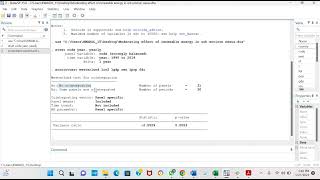 Westerlund Panel Cointegration using STATA [upl. by Etnovahs557]