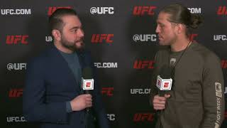 Brian Ortega quotTopuria me sorprendió entre Yair y yo solo hay respetoquot [upl. by Ilatan]