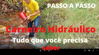 CARNEIRO HIDRAULICO EFICIENTE PASSO A PASSO [upl. by Zasuwa]