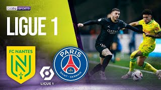 Nantes vs PSG  LIGUE 1 HIGHLIGHTS  021724  beIN SPORTS USA [upl. by Caton]